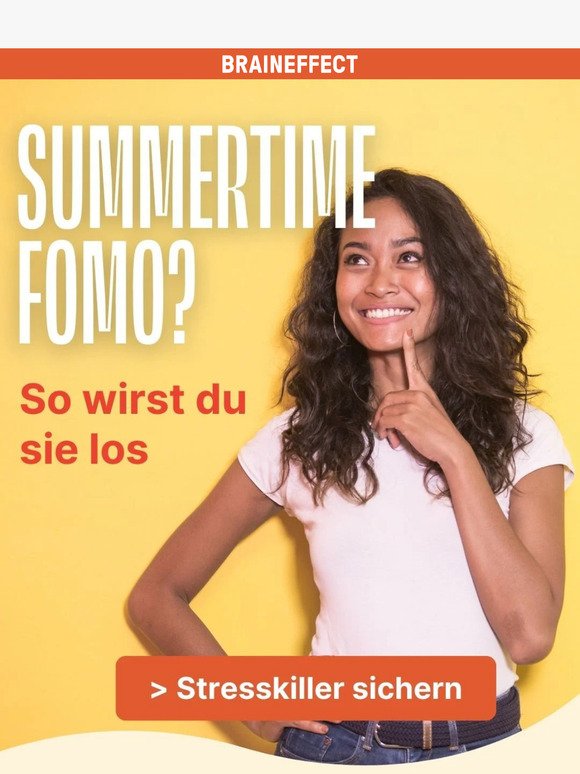 Summertime FOMO? 😳