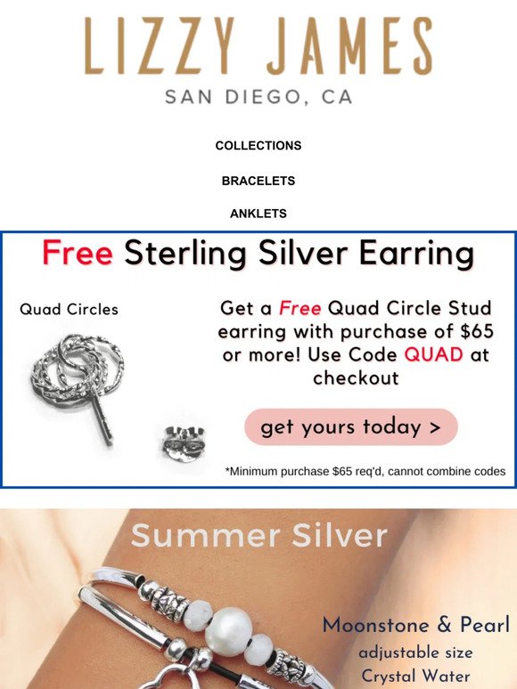 🙋‍♀️Last Call to Get Your Free Sterling Earring