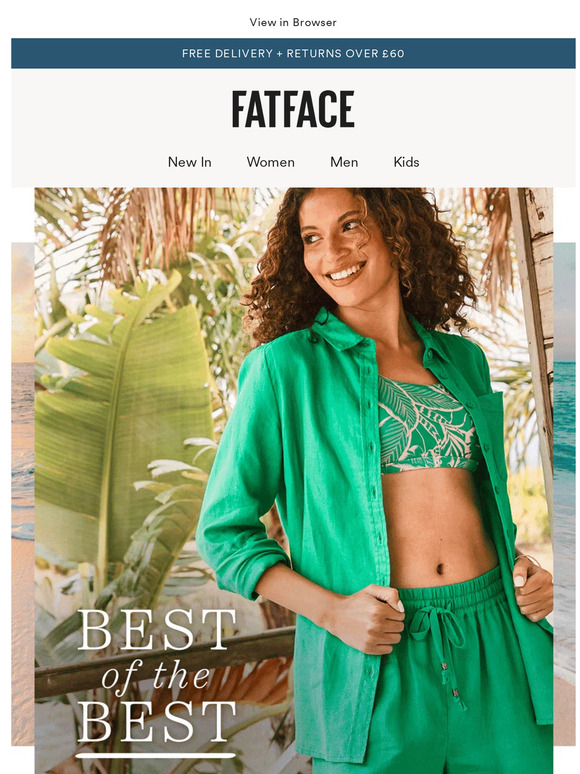 Fat Face UK Best of the Best Milled