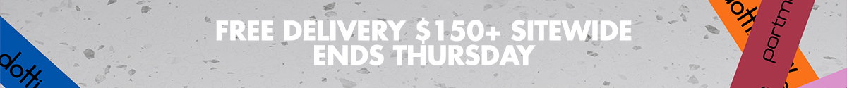 Free delivery $160+ sitewide. Limited time