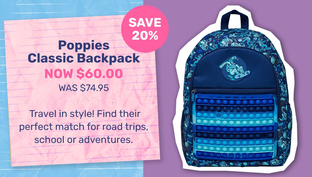 Popem Popit Poppies Classic Backpack