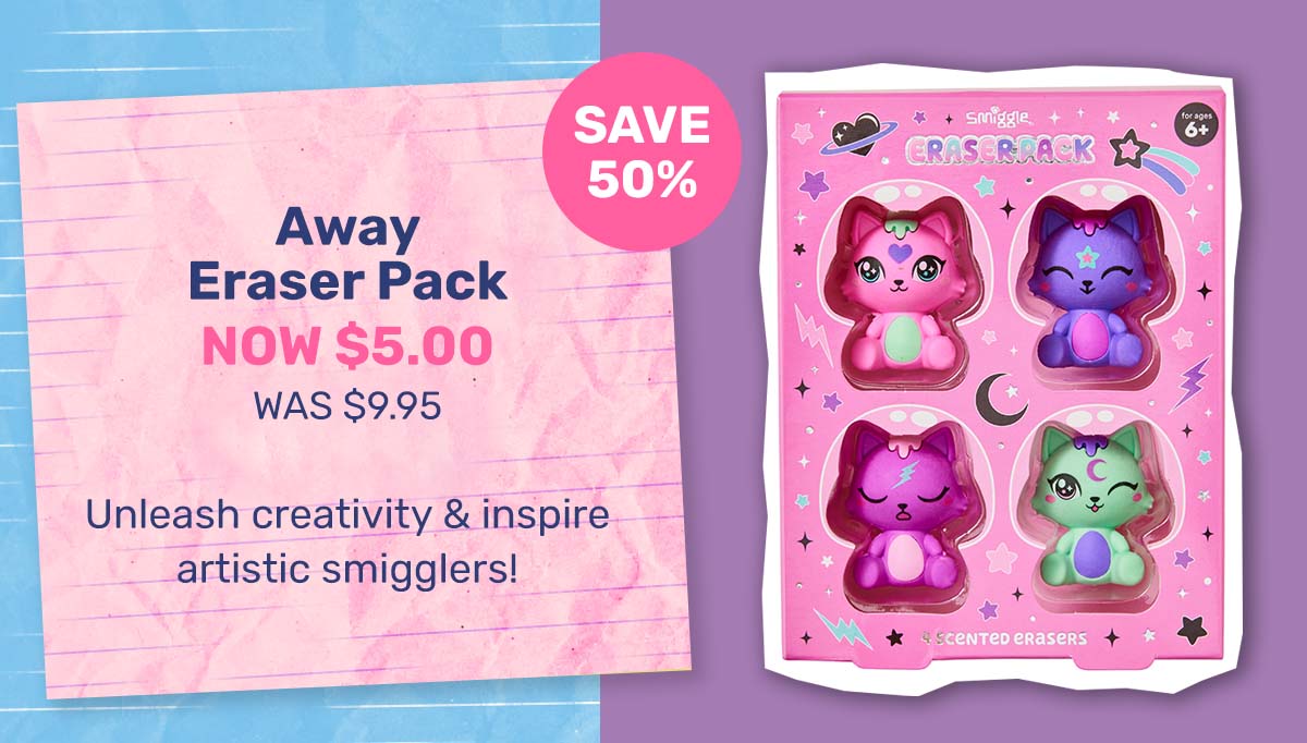Away Eraser Pack