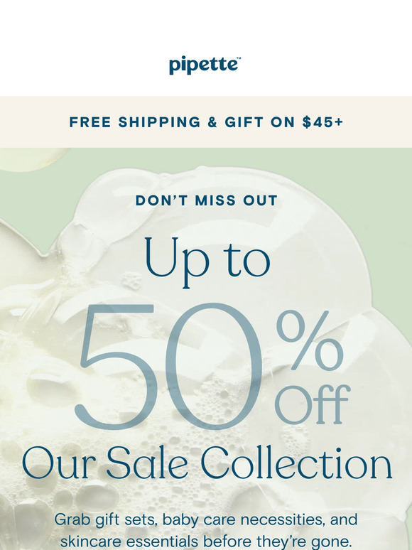 Get it before it's gone: Our sale collection is up to 50% off