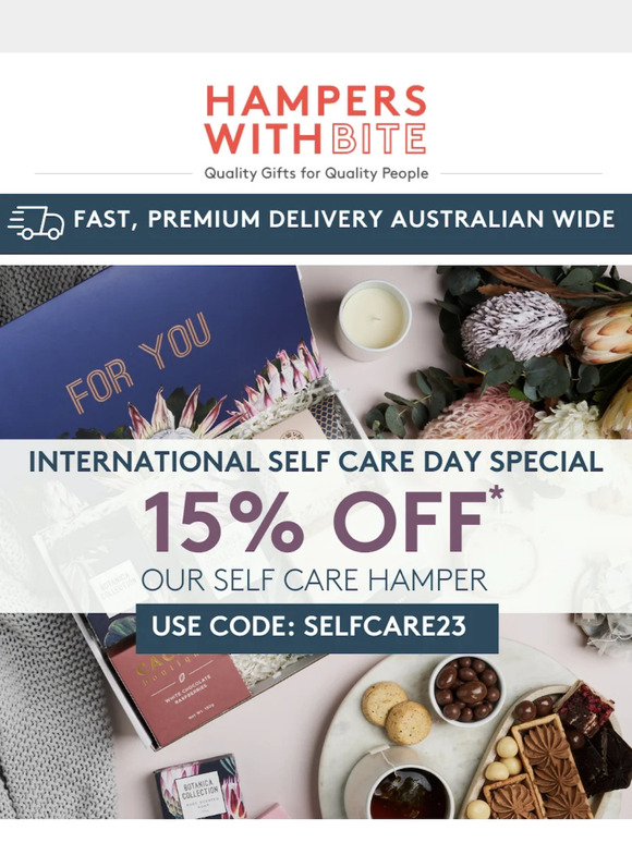 Save BIG 💸 this International Self Care Day!