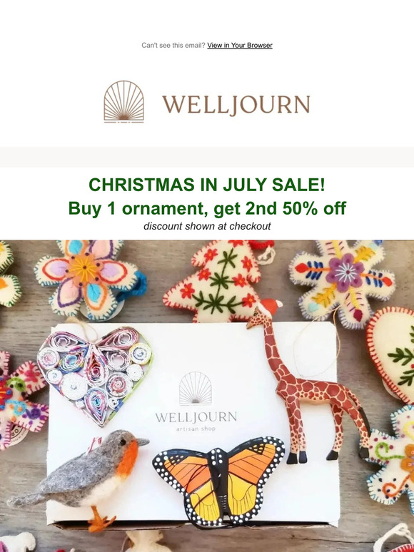 Shop all ornaments 🎁 now on sale!