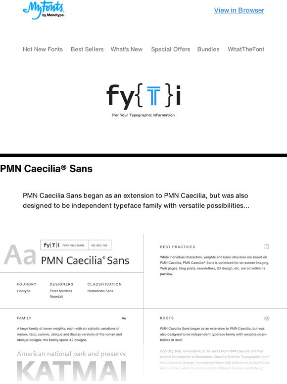 Learn all about PMN Caecilia Sans, Novaletra CF and Ardena