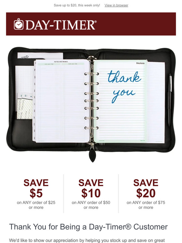 Save up to $20 on Your Order!
