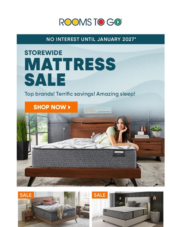 Huge Mattress Sale savings end today!