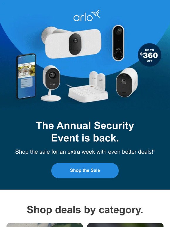 The Annual Security Event is back for another week.