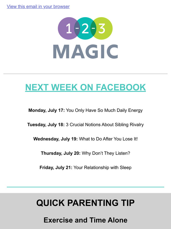 1-2-3 Magic: Treating Yourself with Kindness
