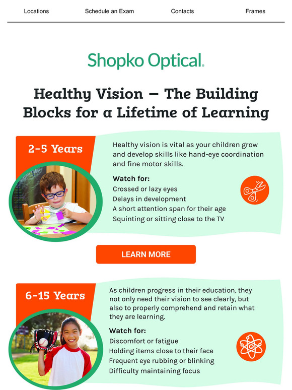 Don’t Overlook Their Eye Health – Learn How Vision and Development are Connected