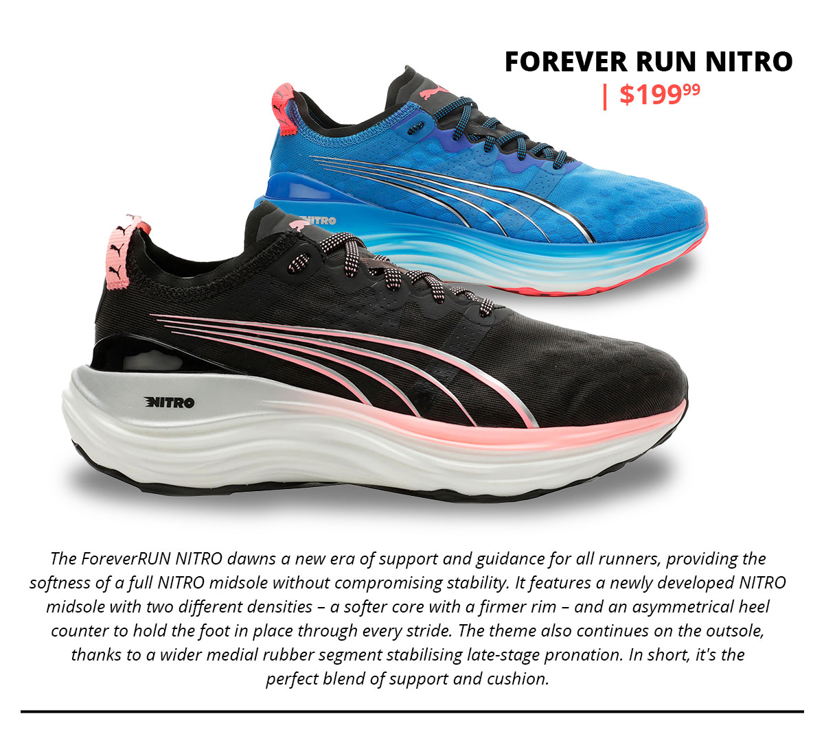 Running Room PUMA. Forever. Faster. Now Available At Running Room