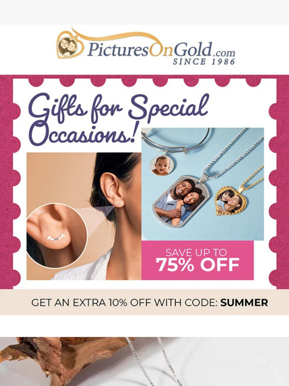 💖 75% Off for Special Occasions! 💖