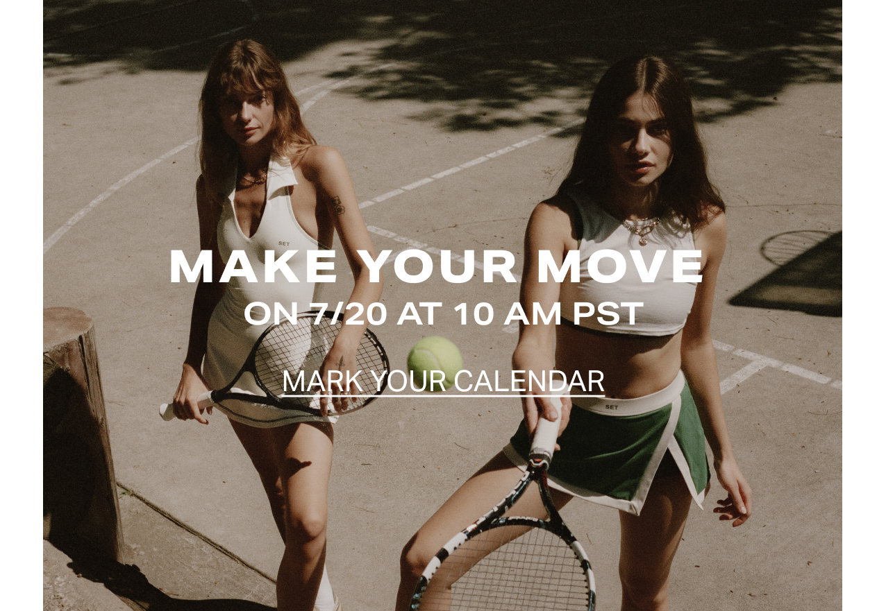 MARK YOUR CALENDAR