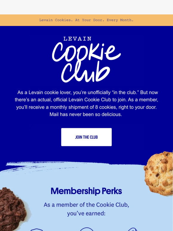 Levain Cookie Club - 3 Month Subscription