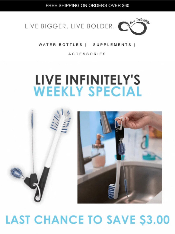 Last day to save 30% ($3!) on our brush sets!