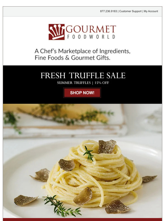 RUN: Fresh Summer Truffles are 15% OFF