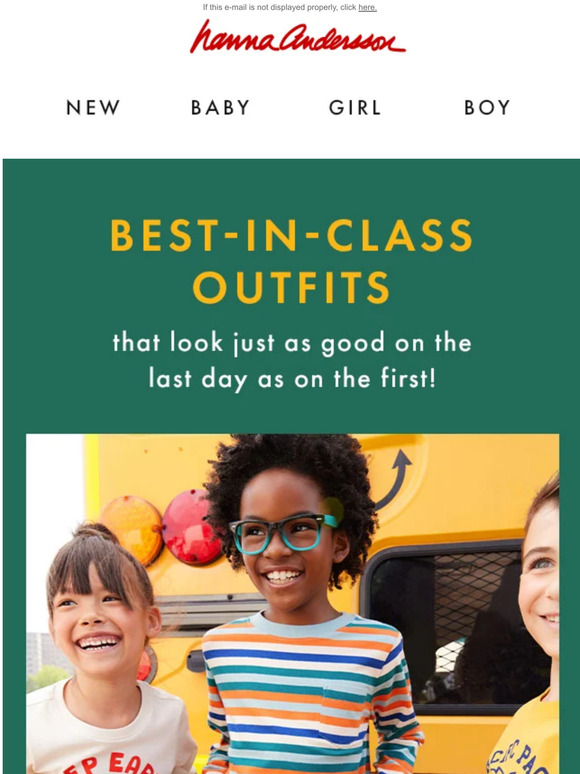 Hanna Andersson Email Newsletters Shop Sales, Discounts, and Coupon Codes