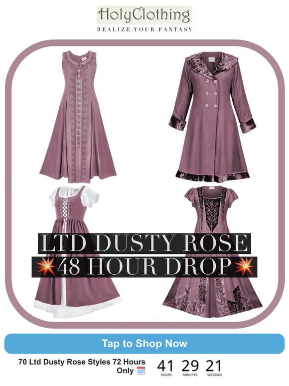 Ltd Dusty Rose 💥48 Hour Drop💥