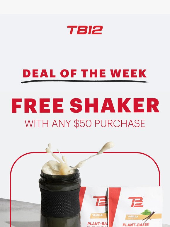 🚨 FREE Shaker Bottle! 🔥 Deal Of The Week