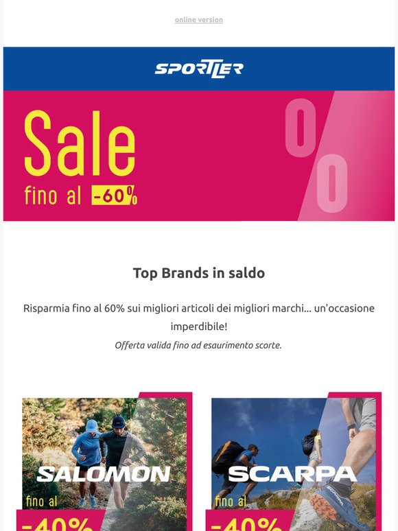 Summer Sale | I nostri Top Brands