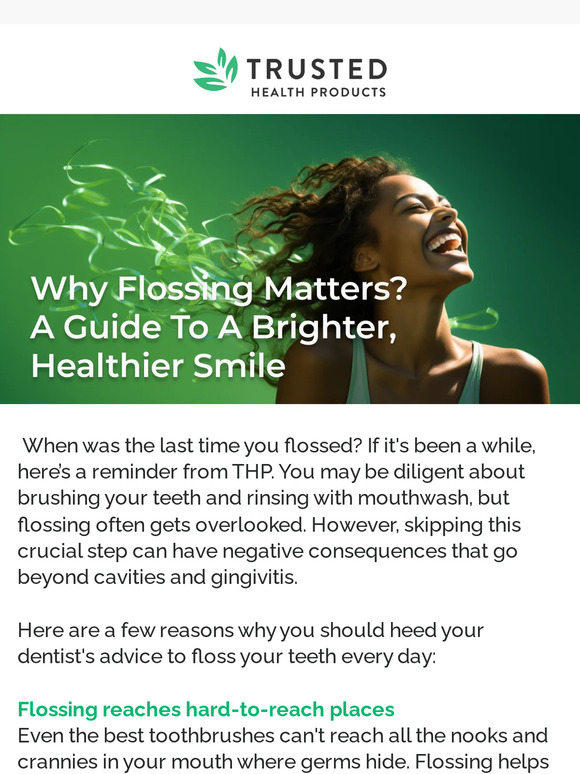 When was the last time you flossed? 🤔🦷
