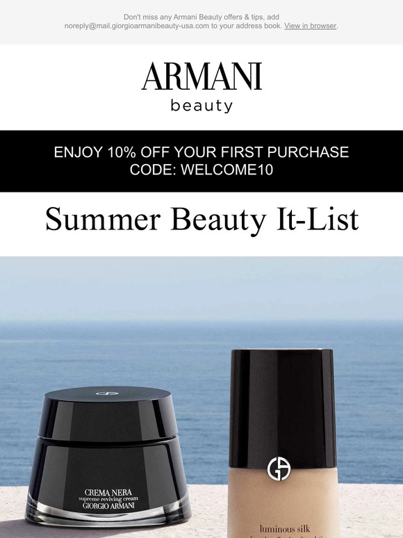 Giorgio Armani Beauty Loreal USA Refresh Skin Get Glowing