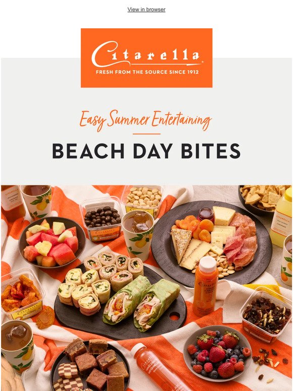 Inspiration for a Delicious Beach Day Bites!