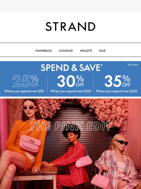 Strand on sale bag sale