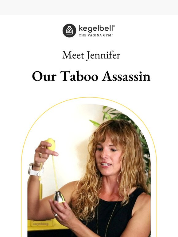 Meet Jennifer, our Taboo Assassin