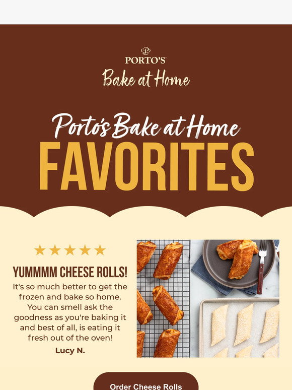 Porto's Bakery: Porto’s Bake at Home Favorites ⭐ | Milled