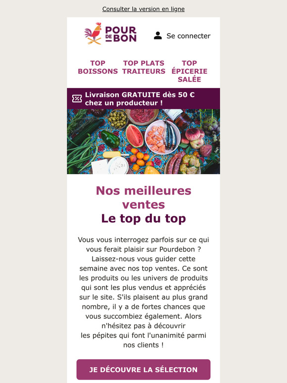 Nos meilleures ventes
