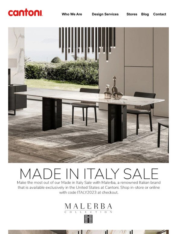Made in Italy Sale 🇮🇹 Unlock Special Savings with Code ITALY2023