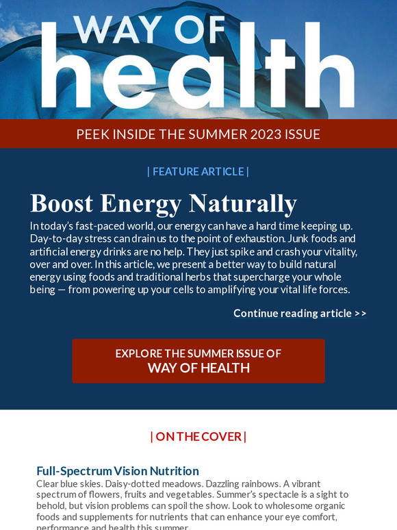 Let’s talk about Boosting Energy Naturally