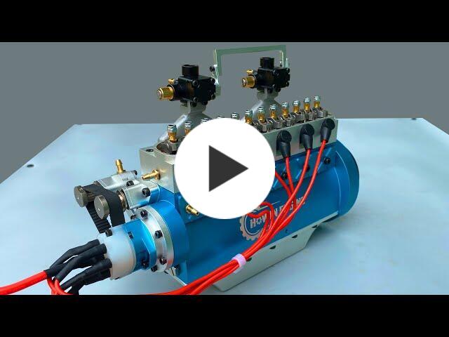 Enginediy How To Build Howin L6 Engine Model That Work Milled 3163