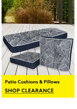 Patio Cushions & Pillows