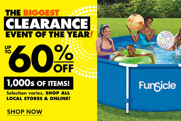 The BIGGEST Clearance Event of the Year!