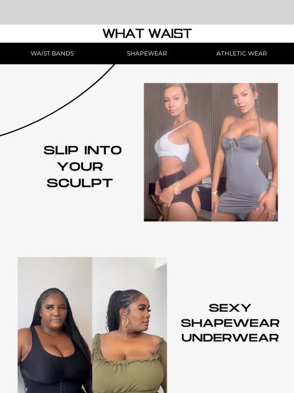 ⌛️ Slip Into Your Sculpt: Sexy Shapewear Underwear!