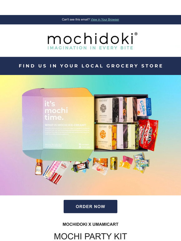 Mochidoki x Umamicart's Mochi Sundae Kit Is the ~Coolest~ Way to