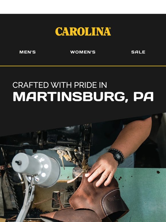 Crafted with Pride in Martinsburg, PA!