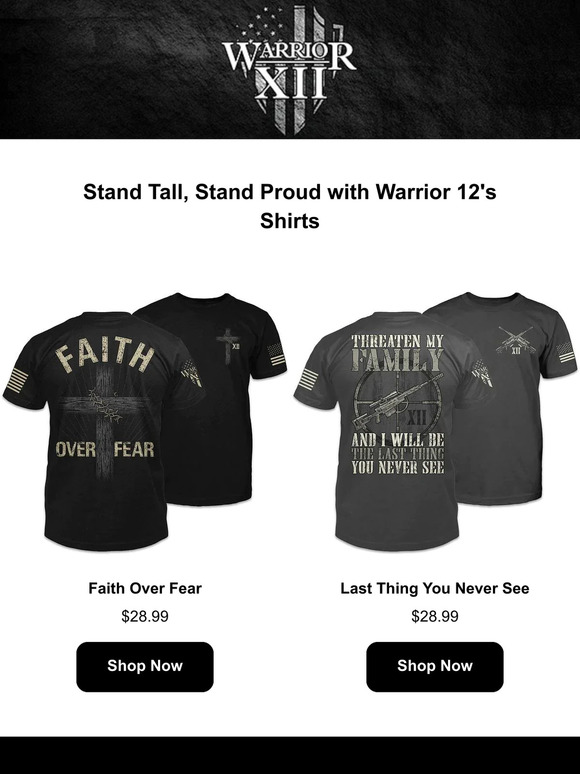 Defend Freedom in style with our collections!
