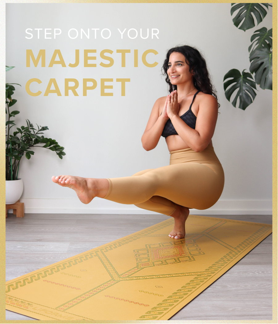 Liforme: ✨NEW✨ Golden Sand Majestic Carpet Yoga Mat