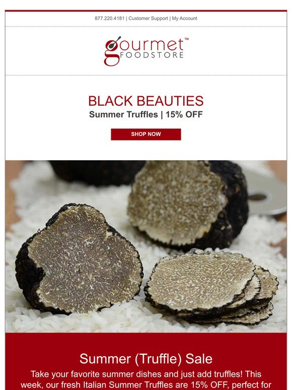 Shop the fresh summer truffle sale!