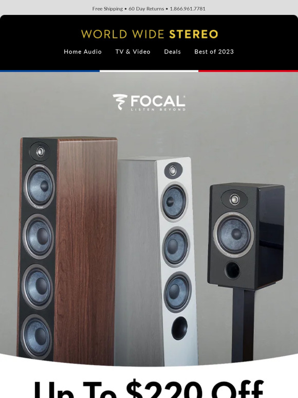 📣 5% Off Focal Vestia Speakers 🔊