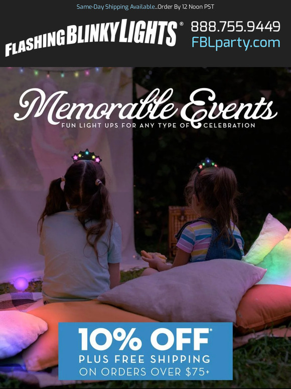 Lighting the Way to a Memorable Event