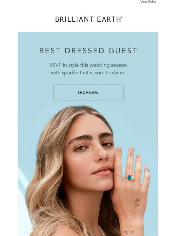 Brilliant Earth RSVP in style Milled