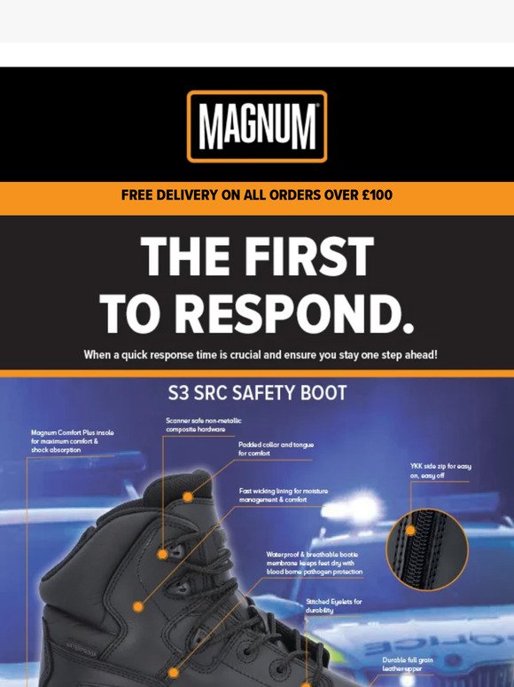 Our NEW Magnum Responder Boots