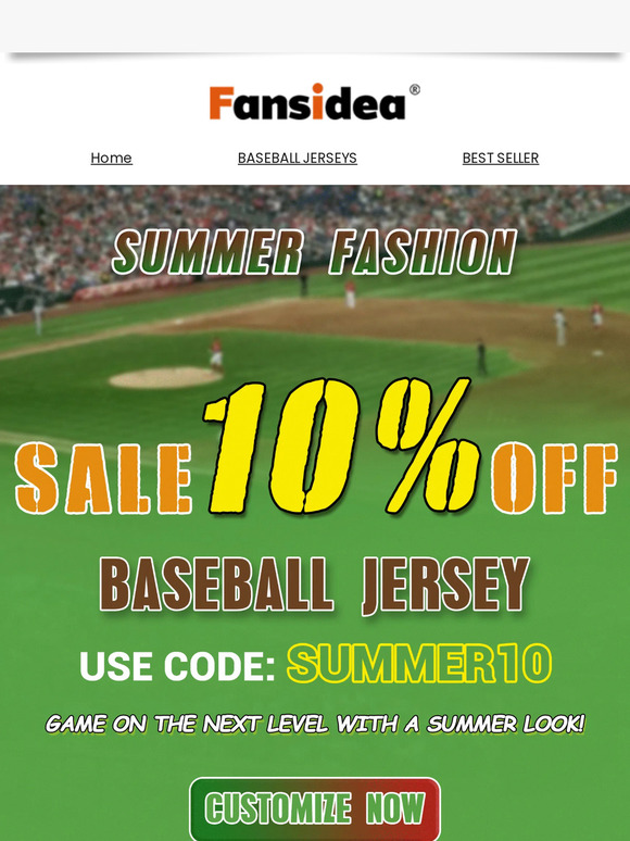 Custom Baseball Jerseys  Personalized Baseball Uniforms Design - FansIdea