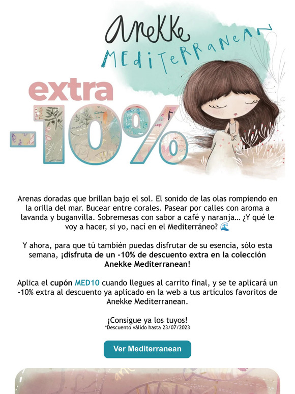 Descuento extra en Anekke Mediterranean ☀