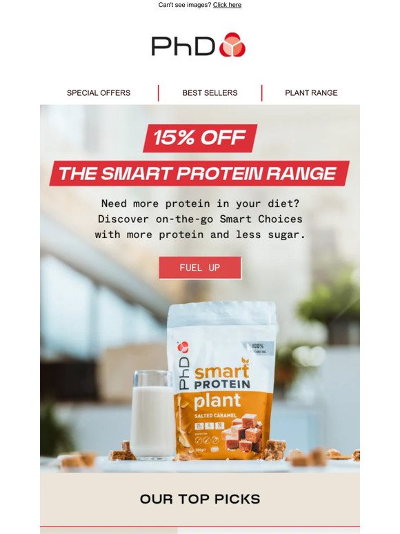 Upping your protein? Shop 15% OFF the Smart Protein Range